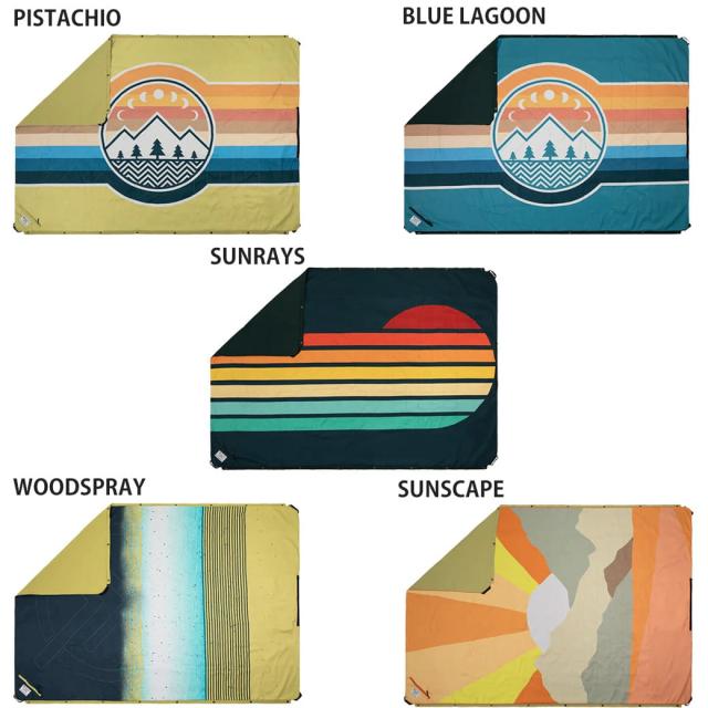 SALE50%OFF VOITED ボイテッド COMPACT PICNIC & BEACH BLANKET Lサイズ コンパクト ピクニック＆ビーチブランケット バンライフ キャンピングカー 車中泊 封筒型 寝袋 クッション シュラフ 布団_1