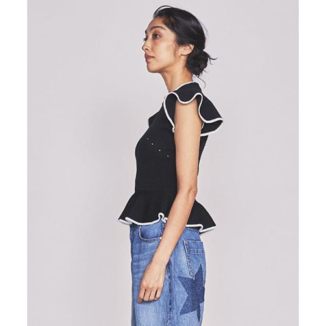 SALE50%OFF DOUBLE STANDARD CLOTHING DSC / バイカラーニット