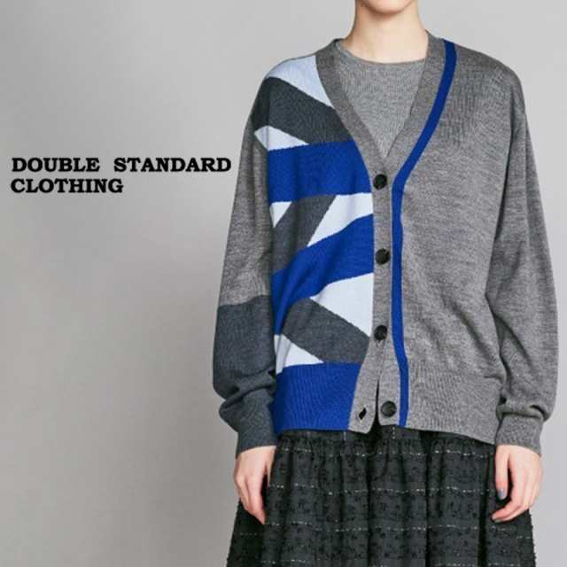 SALE40%OFF DOUBLE STANDARD CLOTHING ダブルスタンダードクロージング Sov. / グラフィックVネックカーディガン  0309390233｜au PAY マーケット