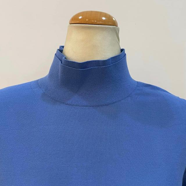 DOUBLE STANDARD CLOTHING リブハイネックショートトップス