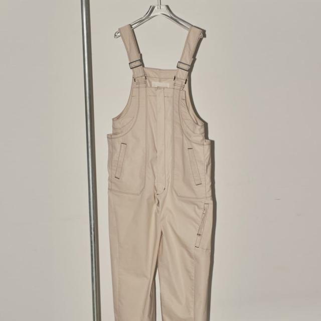 試着のみ　TODAYFUL サロペット TODAYFUL トゥデイフル Frontzip Cotton Salopette フロントジ