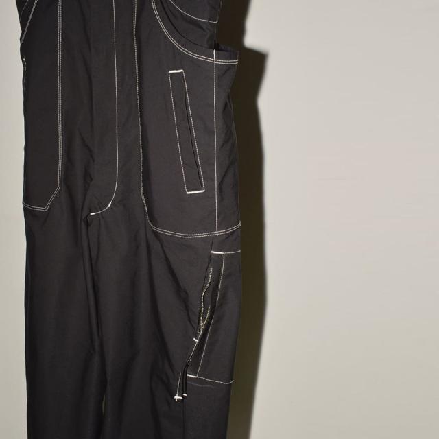 TODAYFUL Frontzip Cotton Salopette ブラウン（TODAYFUL