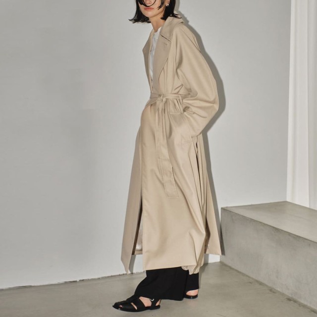 TODAYFUL Twill Trench Coat D GRY 38 - ジャケット・アウター