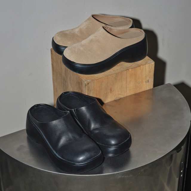 TODAYFUL トゥデイフル Volume Sole Sabot ボリュームソールサボ 12421003 2024秋冬 シューズ 靴 レディース