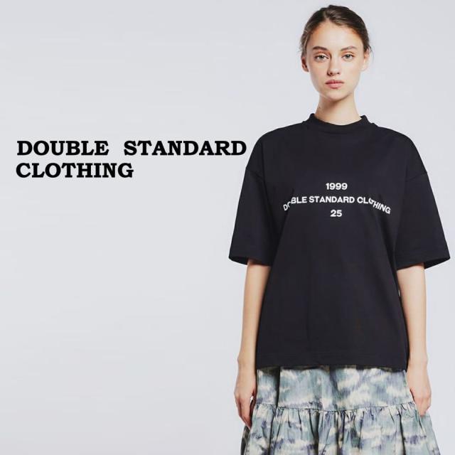 DOUBLE STANDARD CLOTHING ダブルスタンダードクロージング DSC / DSC 25th Anniversary Tシャツ 0208450241 レディース ダブスタ トップス プリント 大人カジュアル 春コーデ 2024春