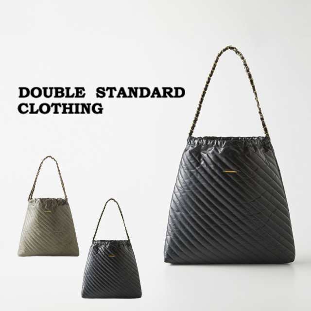 DOUBLE STANDARD CLOTHING ダブルスタンダードクロージング DSC / キルティングレザーバッグ 0600220241 レディース ダブスタ BAG 鞄 ハ