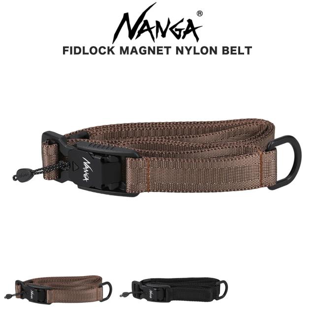 NANGA ナンガ FIDLOCK MAGNET NYLON BELT フィドロック マグネット ナイロンベルト n2532-3z039z アウトドア ギア アクセサリー キャンプ プレゼント ギフト