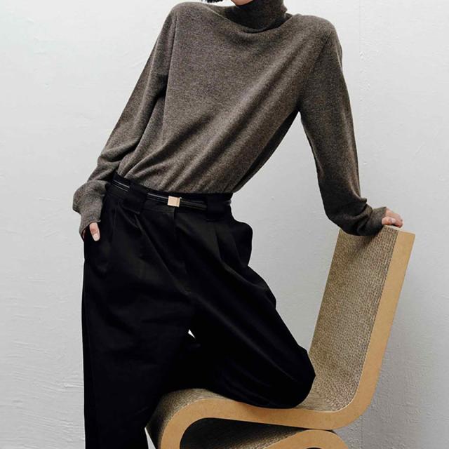 TODAYFUL トゥデイフル Wool Cashmere Turtle Knit ウールカシミヤ