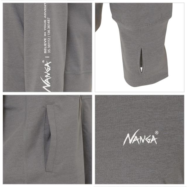 NANGA ナンガ AirFlex RASH GUARD ZIP PK W エアフレックス ラッシュガードジップパーカー (ウィメンズ) n2501-1p520b レディース ユニセックス 長袖 水陸両用 UV対策 日焼け対策 羽織り 速乾性 アウトドア 海水浴 レジャー 釣り ギフトにおすすめ