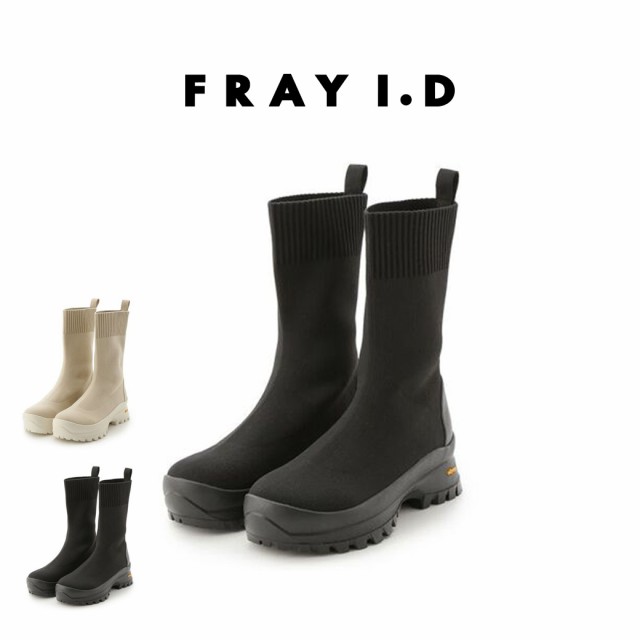 FRAY I.D フレイアイディー vibram ソールニットショートブーツ fwgs244354 レディース シューズ 靴 大人カジュアル デイリー