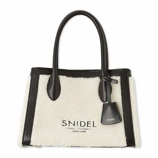 SNIDEL スナイデル ボアトート swgb244626 レディース BAG ハンドバッグ 旅行 キャンバスバッグ型 お出かけ ガーリー デイリー