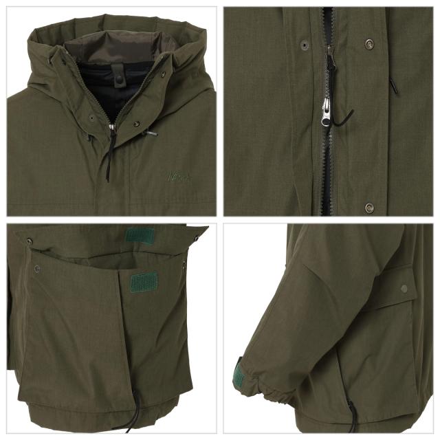 NANGA ナンガ HINOC DOWN 3 IN 1 JACKET(MEN) ヒノックダウン 3イン1 ジャケット (メンズ) アウトドアウェアー アウター 冬キャンプ 難燃素材 プレゼント ギフト_4