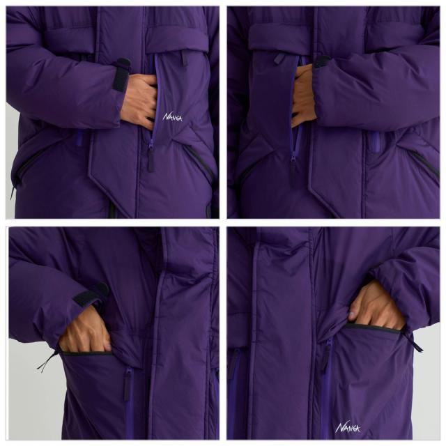 NANGA ナンガ MOUNTAIN BELAY COAT(MEN) マウンテンビレーコート (メンズ) アウトドアウェアー アウター ダウンジャケット_4