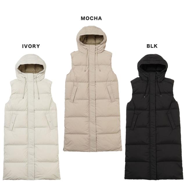 NANGA LONG DOWN VEST PARKA W(WOMEN) ウィメンズ レディース ダウンベスト アウター 羽織り_1
