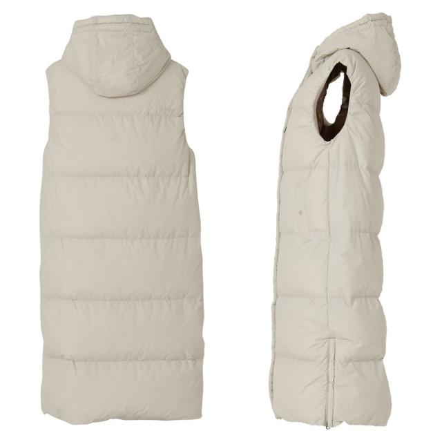 NANGA LONG DOWN VEST PARKA W(WOMEN) ウィメンズ レディース ダウンベスト アウター 羽織り_3