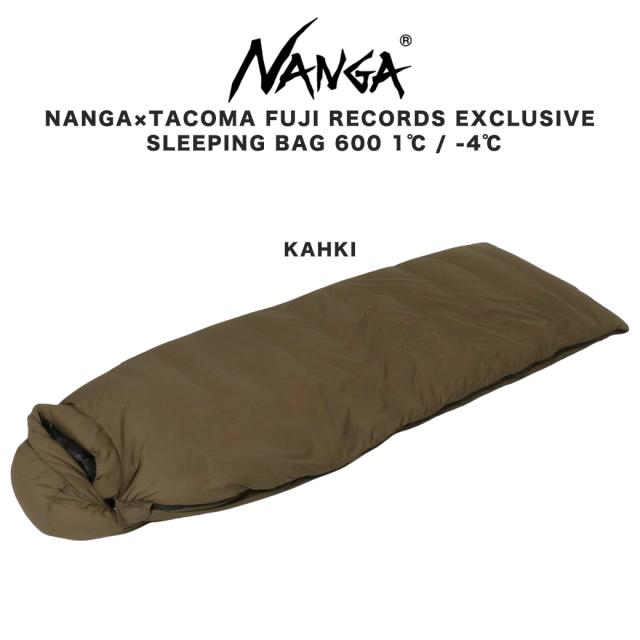 ナンガ NANGA×TACOMA FUJI RECORDS EXCLUSIVE SLEEPING BAG ナンガ