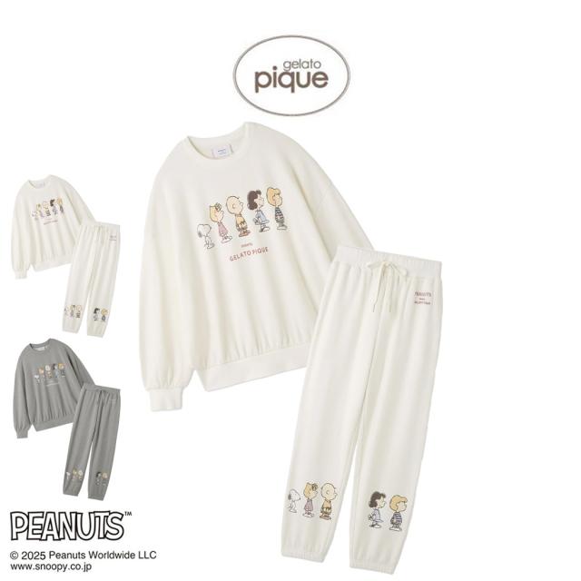GELATO PIQUE スヌーピー 上下セット gelato pique PEANUTS プル
