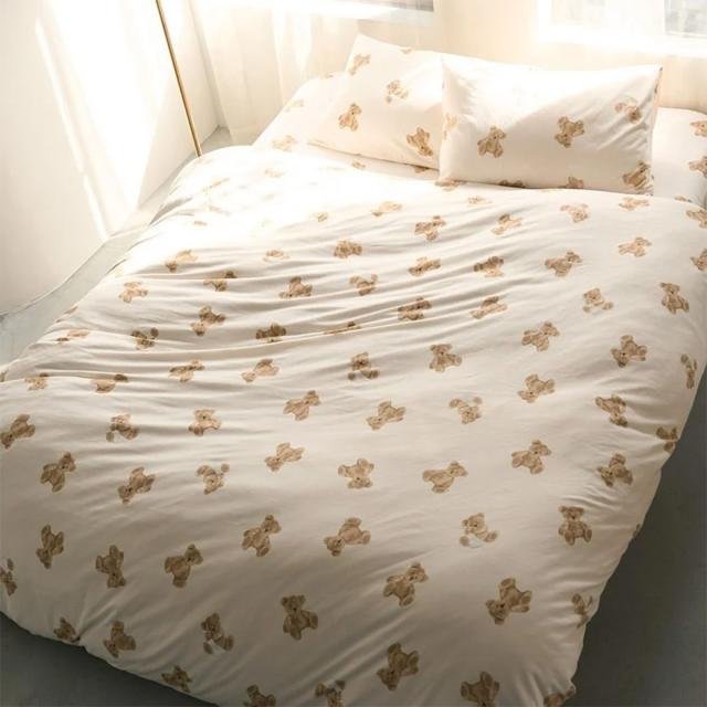 ジェラートピケ gelato pique Sleep ベア柄3点セット (セミダブル