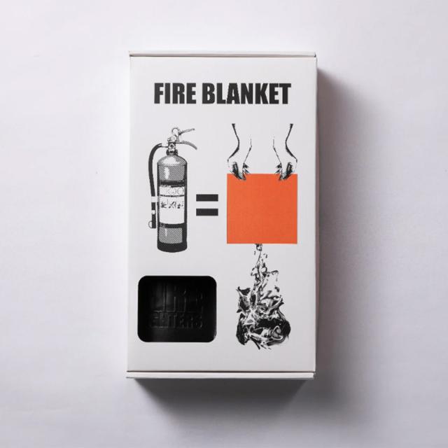 Mt.SUMI マウントスミ ファイヤーライターズ ファイヤーブランケット/FIRELIGHTERS FIREBLANKET モカ oc2410fl-fb-mc 大判サイズ 防災 消火 防災頭巾 焚き火 キャンプ アウトドア BBQ バーベキュー_3