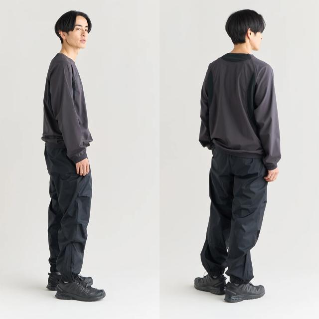 NANGA ナンガ AT 3L WEATHER SHEILD PT(MEN) AT 3L ウェザー シールド パンツ(メンズ) ボトムス 防水透湿 ウエストゴム イージーパンツ アウトドアウェア キャンプ プレゼント ギフト_6