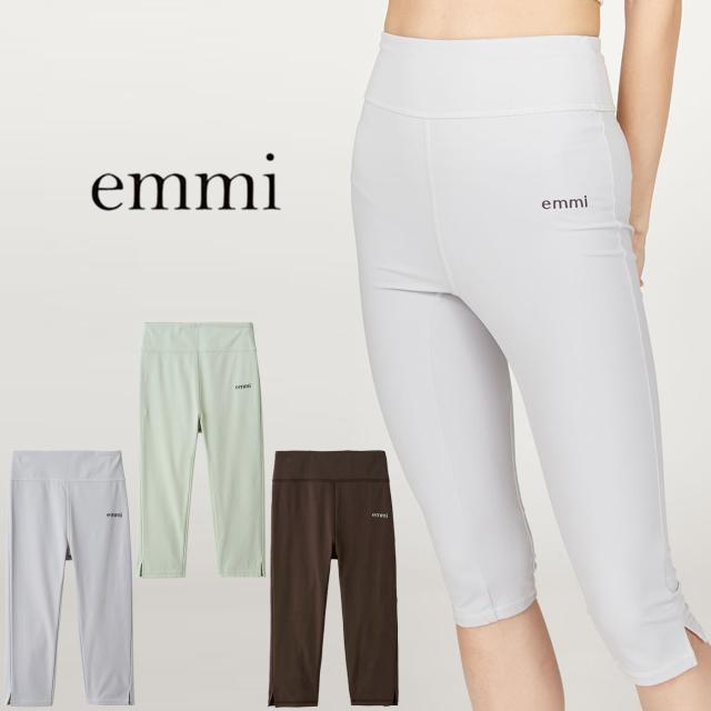 emmi yogaレギンス emmi yoga ニュアンスパターン ブラトップ
