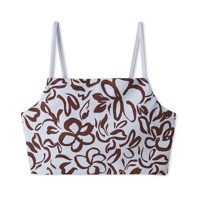 美品】emmi ヨガウェア 上下セット 花柄 ベージュ emmi（エミ）の