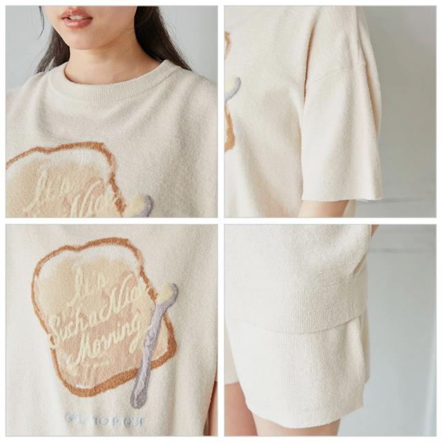 ジェラートピケ gelato pique モーニングジャガードプルオーバー