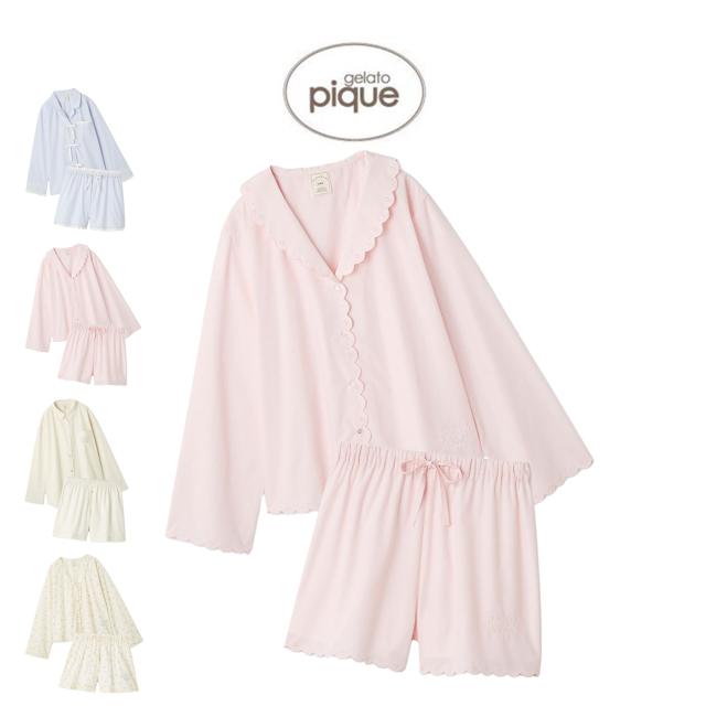 SALE10%OFF ジェラートピケ gelato pique バリエーションシャツ&ショートパンツ pwft254342 pwfp254343 ジェラピケ ルームウェア パジャマ