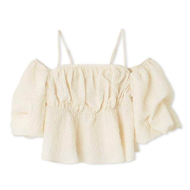 スナイデル SNIDEL オフショルフリルブラウス swfb254207 レディース