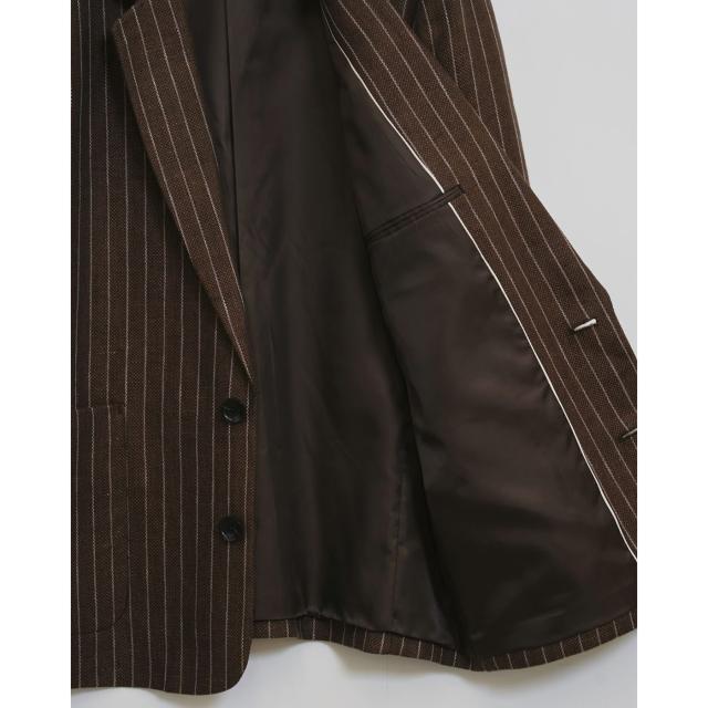 TODAYFUL トゥデイフル Boyfriend Stripe Linen Jacket ボーイフレンドストライプリネンジャケット 12610108 2026春夏 アウター レディース 羽織_7