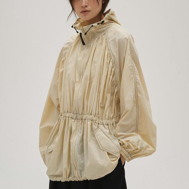 (予約)TODAYFUL トゥデイフル Nylon Gather Blouson ナイロンギャザーブルゾン 12610203 (3月下旬以降入荷) 2026春夏 アウター レディース ジャケット 羽織