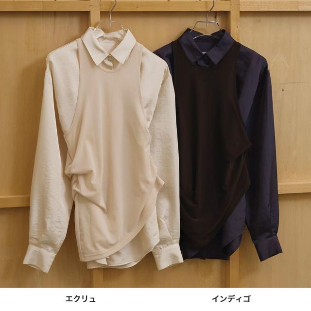 TODAYFUL トゥデイフル 2set Layered Shirts レイヤードシャツ2枚セット 12610404 トップス レディース タンクトップ 2026春_1