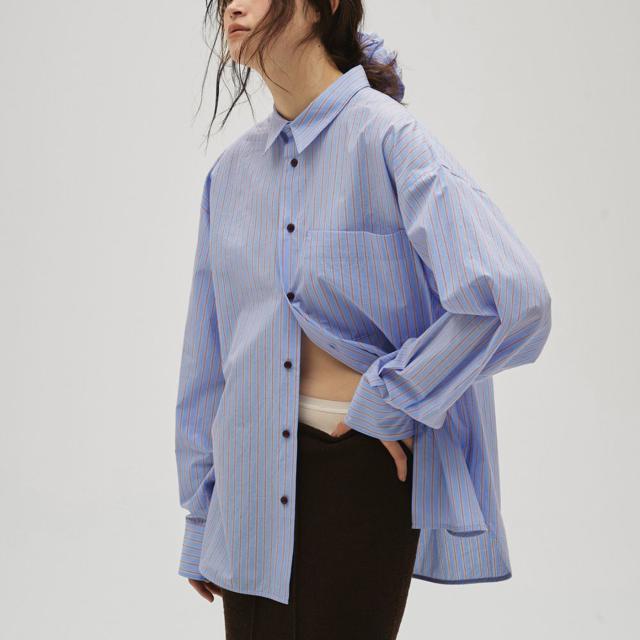 (予約) TODAYFUL トゥデイフル Stripe Pocket Shirts ストライプポケットシャツ 12610424 (4月下旬以降入荷) トップス レディース 羽織り 透け感 2026春