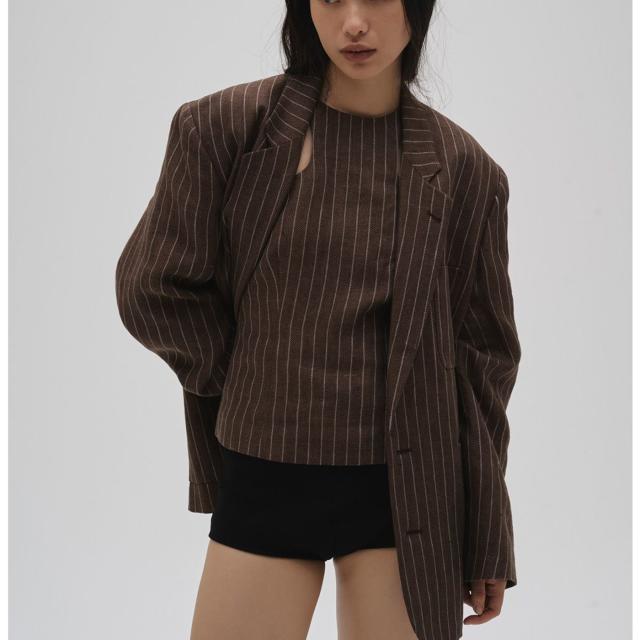 TODAYFUL トゥデイフル Stripe Americansleeve Tops ストライプ