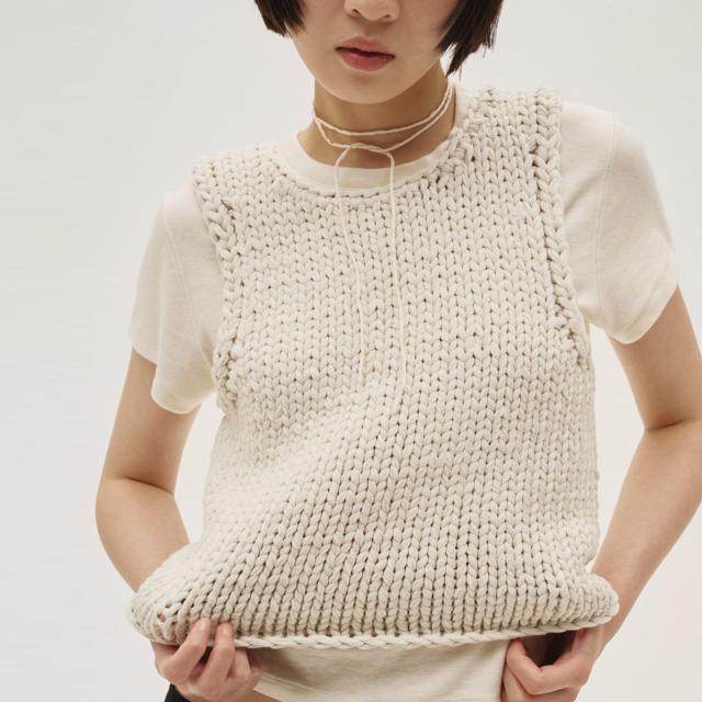 (予約) TODAYFUL トゥデイフル Hand Knit Vest 手編みのベスト 12610512 (5月下旬以降入荷) トップス レディース ニット 2026春_2