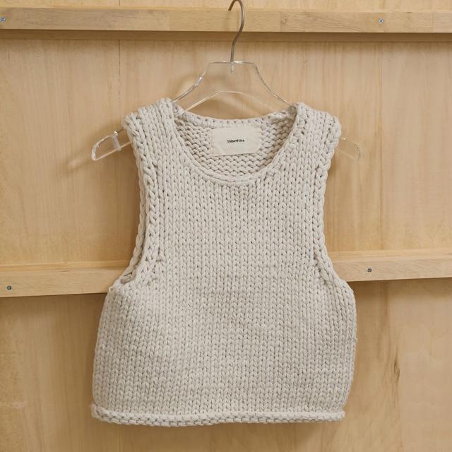 (予約) TODAYFUL トゥデイフル Hand Knit Vest 手編みのベスト 12610512 (5月下旬以降入荷) トップス レディース ニット 2026春_8