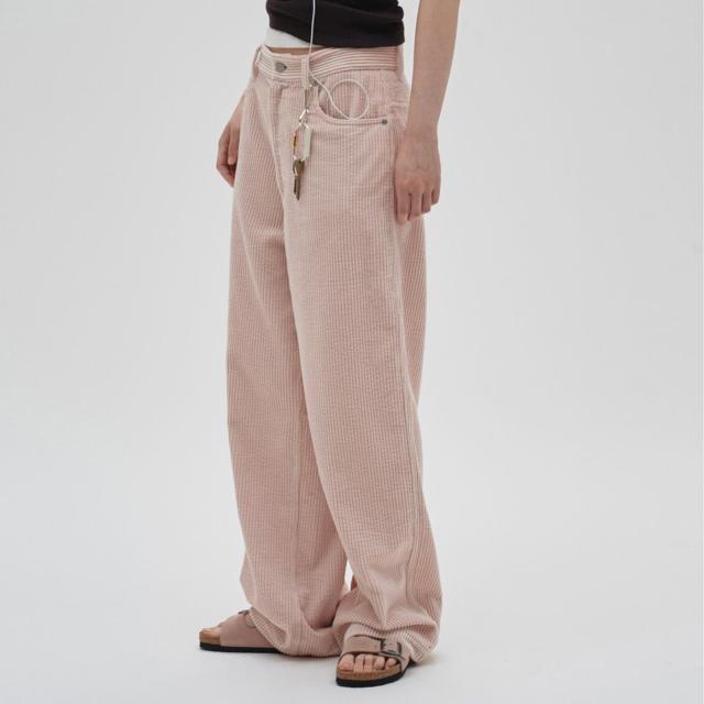 (予約)トゥデイフル TODAYFUL Chunky Corduroy Pants チャンキーコーデュロイパンツ 12610703 (2月下旬以降入荷) レディース ボトムス ワイド 2026春