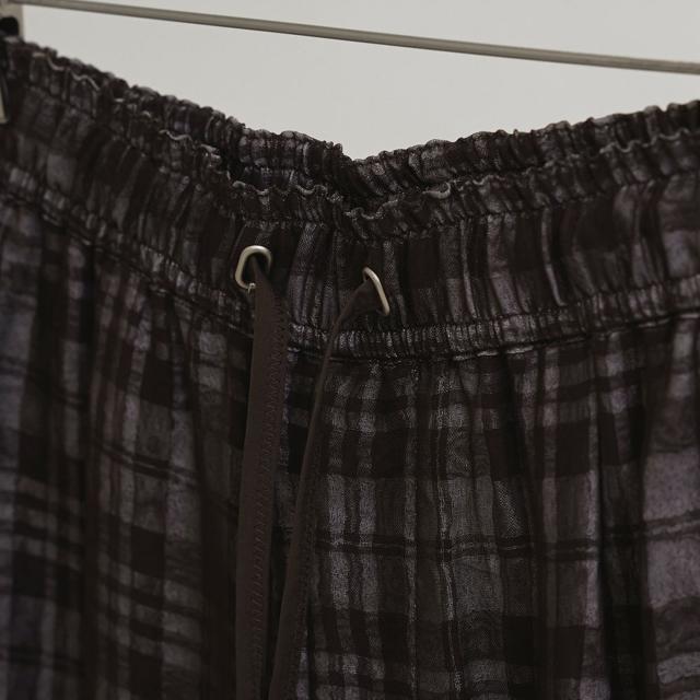(予約)トゥデイフル TODAYFUL Check Jacquard Pants チェックジャカードパンツ 12610710 (5月下旬以降入荷) レディース ボトムス ワイド 2026春_5
