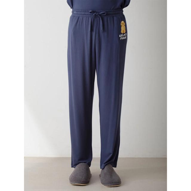 公式】ロングパンツ ( MEN) GELATO PIQUE HOMME（ジェラートピケ オム） ｜オフィシャル通販サイト -パジャマ・ルームウェア- ジェラートピケ オム メンズ DOGワンポイントプリントロンT ジェラピケ パジャマ ルームウェア gelato pique HOM