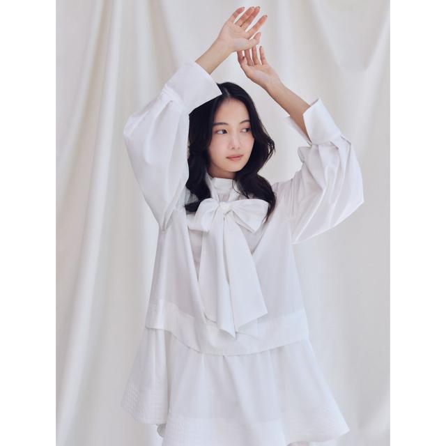 SNIDEL（スナイデル） ブラウス シャツ Sustainableバリエーション 