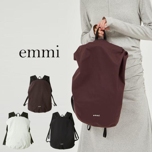 emmi（エミ）Raintive eco ライトバックパック13wgb255301 レディース 耐水性 BAG バックパック リュック ショルダーバッグ 2025冬