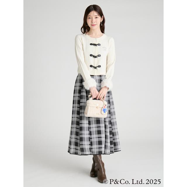 SALE30%OFF パディントン(TM)×CELFORD セルフォード ケーブルカーディガン cwnd255011 レディース ダッフルコート風_4