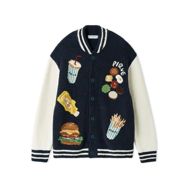 ジェラートピケ オム GELATO PIQUE HOMME ヒラノトシユキ パウダージャガードブルゾン phnt255935 ジェラピケ メンズ ルームウェア 部屋着 パジャマ 2025冬 ギフト プレゼントにおすすめ_8
