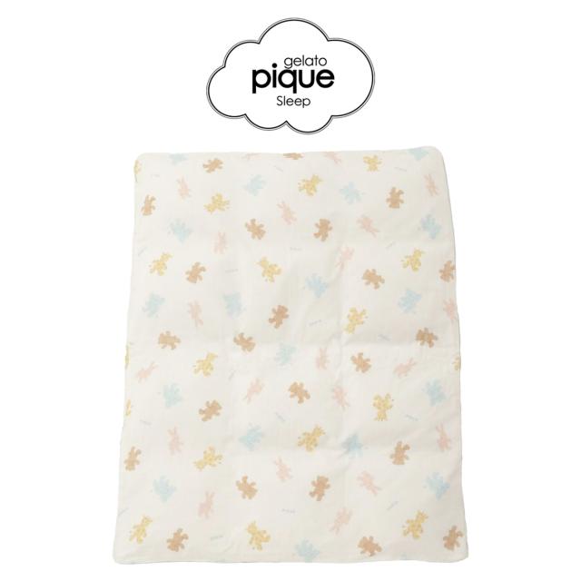 gelato pique ジェラートピケ Sleep BABY ぬいぐるみ柄 掛け布団カバー psgg259041 ジェラピケ 掛け布団カバー 寝具 二重ガーゼ コットン100% 2025冬