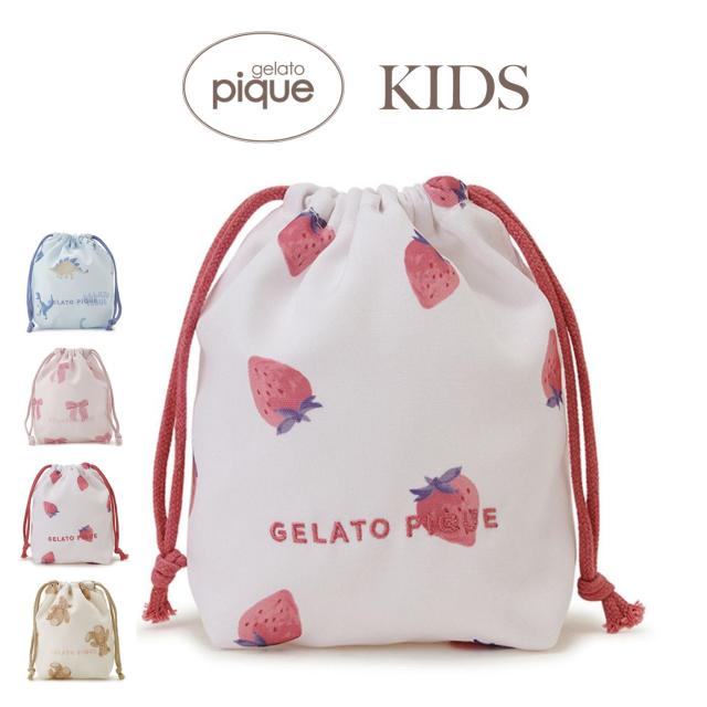 gelato pique kids ジェラートピケ キッズ KIDS 入園入学グッズ巾着S