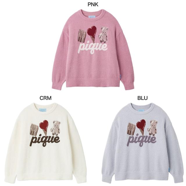 SALE20%OFF ジェラートピケ gelato pique ワンポイントジャガードプル