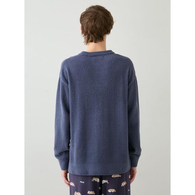 ジェラートピケ オム GELATO PIQUE HOMME エアリーモコスリーピングドッグプルオーバー phnt261917 メンズ ジェラピケ 部屋着 ルームウェア パジャマ 2026春 ギフト プレゼントにおすすめ_3