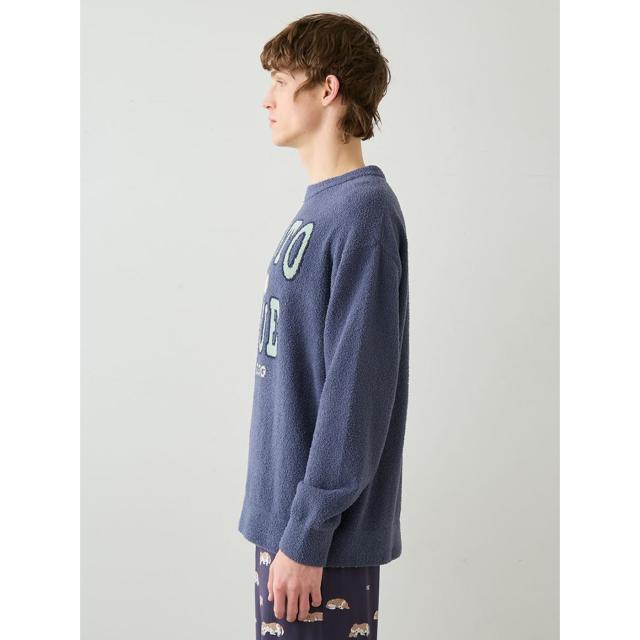 ジェラートピケ オム GELATO PIQUE HOMME エアリーモコスリーピングドッグプルオーバー phnt261917 メンズ ジェラピケ 部屋着 ルームウェア パジャマ 2026春 ギフト プレゼントにおすすめ_4