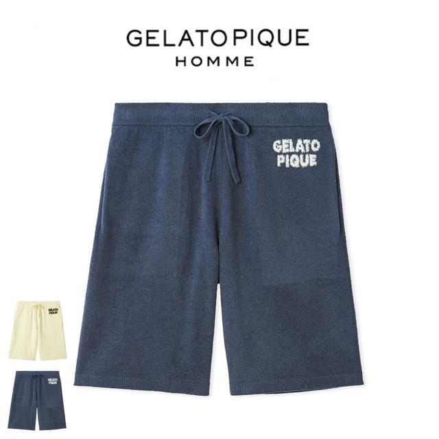 ジェラートピケ オム GELATO PIQUE HOMME エアリーモコドーナツハーフパンツ pmnp261912 メンズ ルームウェア 部屋着 パジャマ 2026春 ギフト プレゼントにおすすめ