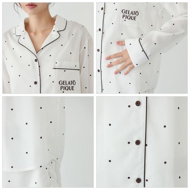 SALE20%OFF ジェラートピケ gelato pique WhiteDay 3柄シャツ